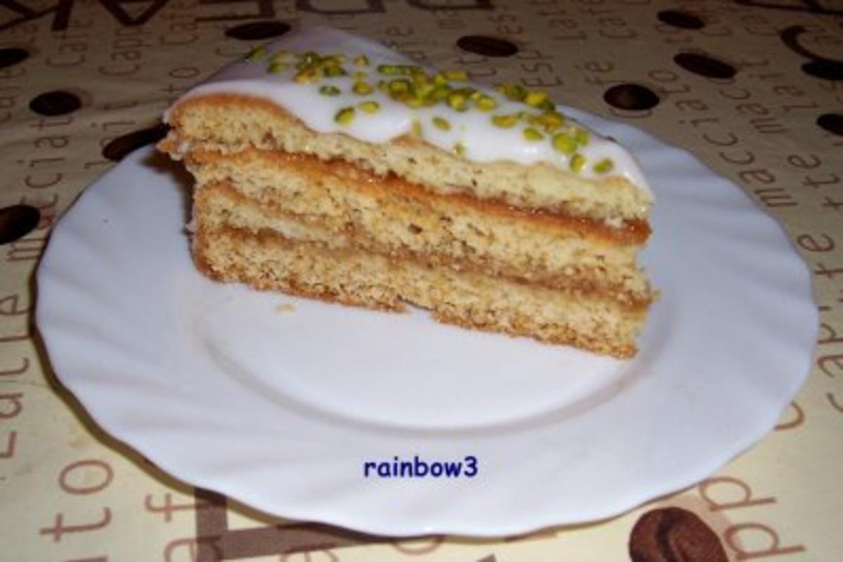 Backen: Zitronentorte mit 2 verschiedenen Teigen - Rezept - kochbar.de