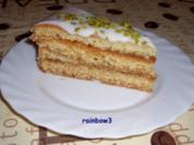 Backen: Zitronentorte mit 2 verschiedenen Teigen - Rezept