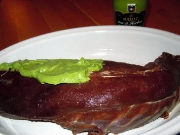 Grüner Wildhasenrücken mit Spätzle - Rezept - Bild Nr. 4