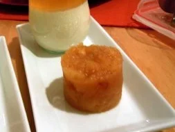 Kaffee-Panna-Cotta mit Kardamom-Gelee, Apfel-Ragout und dekorativem Eierlikör - Rezept - Bild Nr. 8