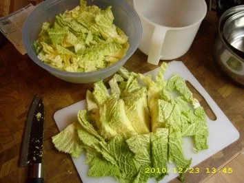 Rahmwirsing & gebratene Semmelknödel - Rezept