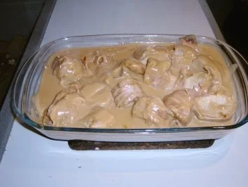 Schweinelende im Knoblauchmantel - Rezept