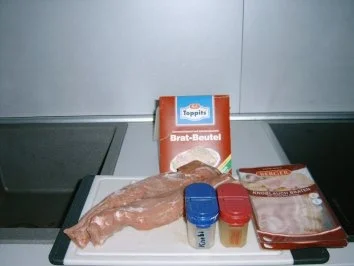 Schweinelende im Knoblauchmantel - Rezept - Bild Nr. 4