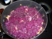 Gemüsebeilage : Rotkohl kalorienarm - Rezept