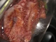 Rezept: knusprige Gänsekeule an Wirsingrahm, dazu Salzkartoffeln Bild Nr. 4 knusprige Gänsekeule an Wirsingrahm, dazu Salzkartoffeln - Rezept - Bild Nr. 4