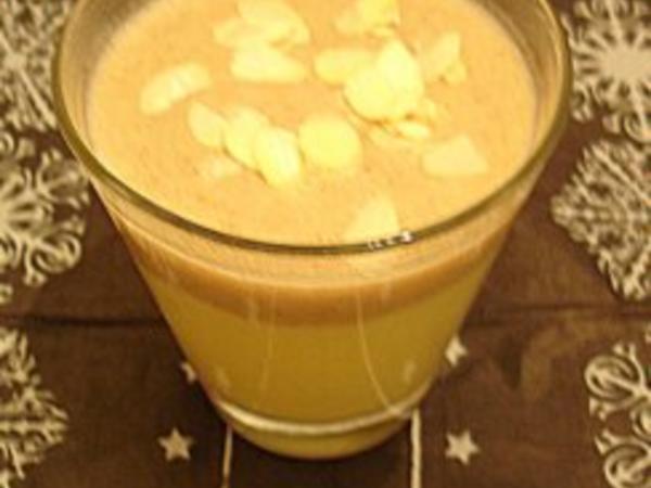 Winterpudding mit Zimtsauce - schnell &amp; einfach - 139 kcal/100g