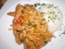 Geschnetzeltes vom Kalb mit Paprika - Rezept