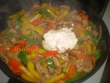 Geschnetzeltes vom Kalb mit Paprika - Rezept - Bild Nr. 8