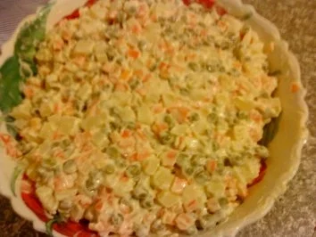 Rezept: Zwergi's Russischer Salat Zwergi's Russischer Salat - Rezept