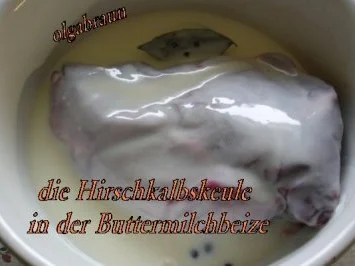 Rezept: Rotwildkeule mit Hagebutten-Pflaumensauce Bild Nr. 3 Rotwildkeule mit Hagebutten-Pflaumensauce - Rezept - Bild Nr. 3