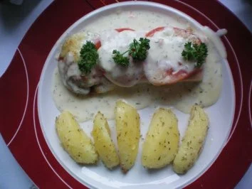 Lachs in Dill-Sahne-Soße - Rezept