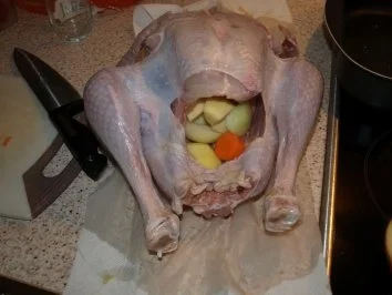 Rezept: Pute mit Rotweinsoße Bild Nr. 3 Pute mit Rotweinsoße - Rezept - Bild Nr. 3