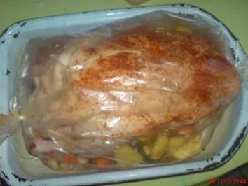 Ente (Beschwipst) im Bratenschlauch - Rezept - Bild Nr. 3