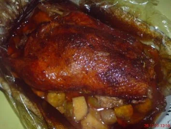 Ente (Beschwipst) im Bratenschlauch - Rezept - Bild Nr. 5