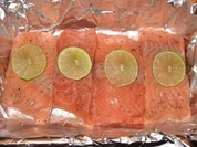 Wildlachs auf Okraschoten-Curry - Rezept