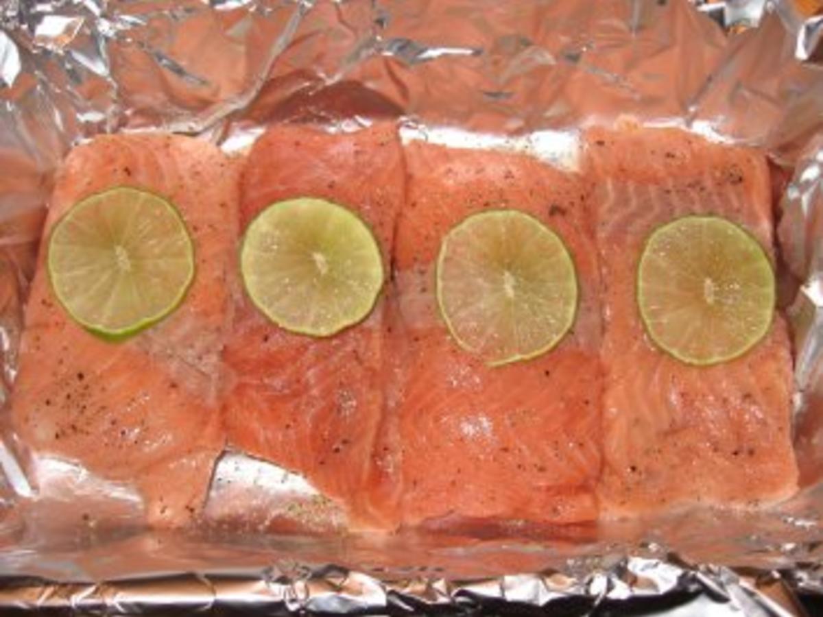 Wildlachs auf Okraschoten-Curry - Rezept - kochbar.de