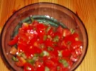 Frischer Tomatensalat - Rezept
