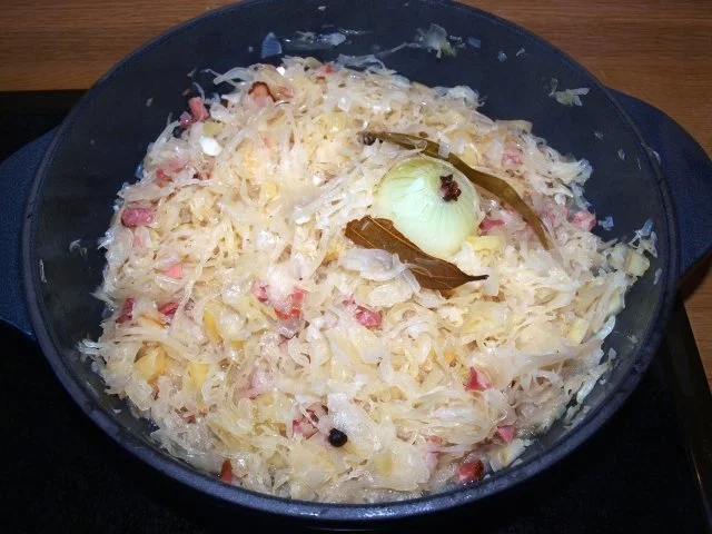 Sauerkraut nach Elsässer Art - Rezept