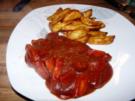 Gemischte Wurstpfanne in Currysoße - Rezept