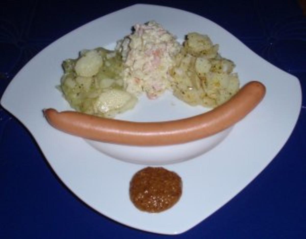 Bilder für Kartoffelsalate mit Würstchen - Rezept