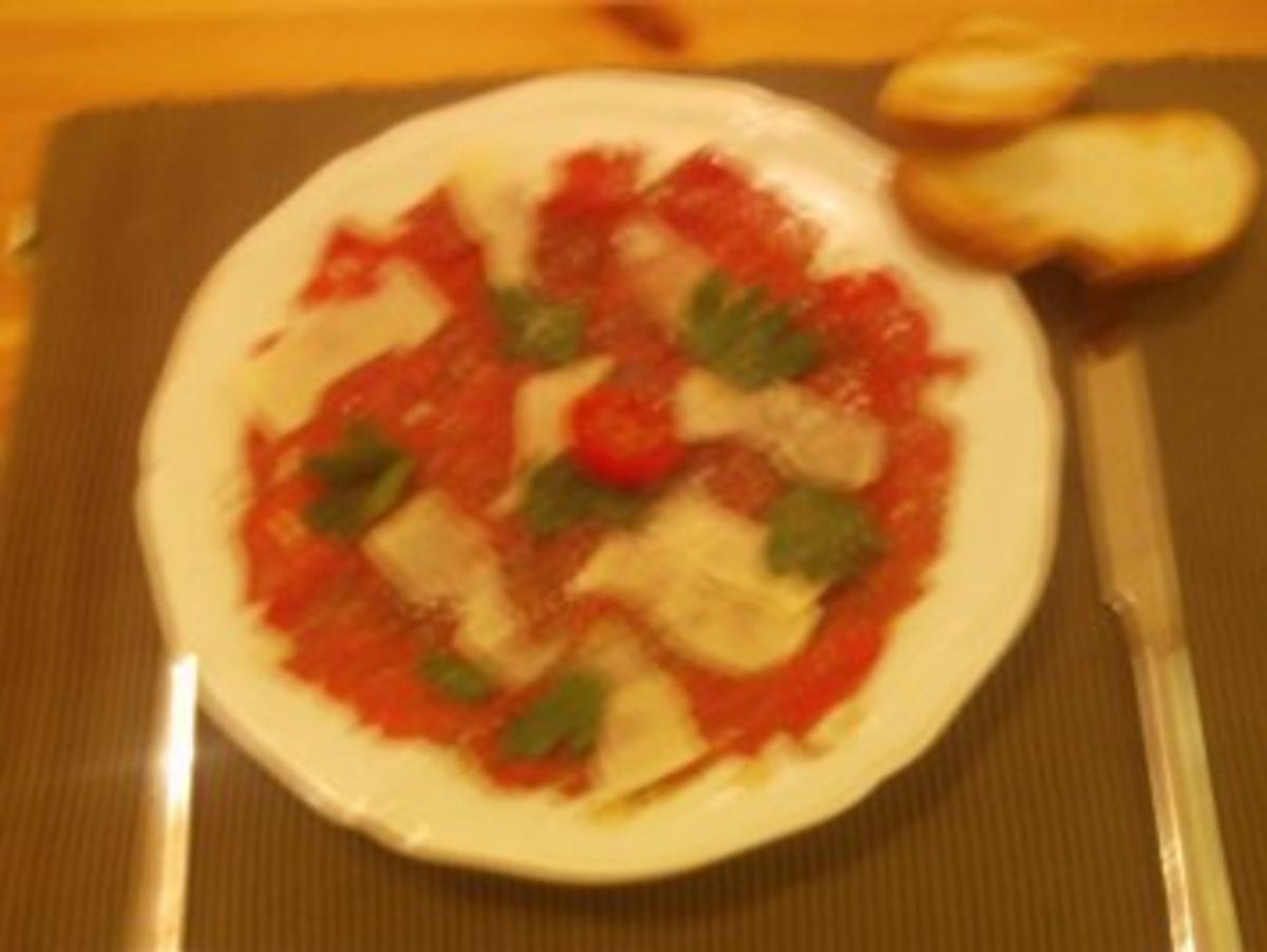 CARPACCIO vom Rinderfilet - Rezept Durch wollmaus