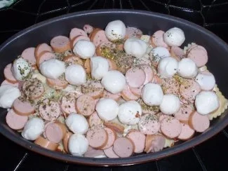 Rezept: Maultaschen-Auflauf mit einer Kartoffel-Käse-Haube Bild Nr. 4 Maultaschen-Auflauf mit einer Kartoffel-Käse-Haube - Rezept - Bild Nr. 4