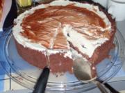 Amarena Mascarpone Torte  - ganz ohne Backofen - Rezept