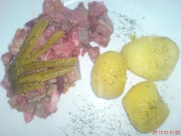 Rote-Bete-Matjessalat - Rezept