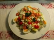 Salatteller mit Flußkrebsen - Rezept