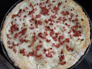 Flammkuchen „Light“ - Rezept