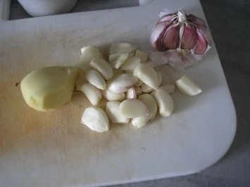 Rezept: Knoblauch und Ingwer haltbar gemacht Knoblauch und Ingwer haltbar gemacht - Rezept