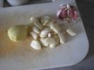 Knoblauch und  Ingwer haltbar gemacht - Rezept