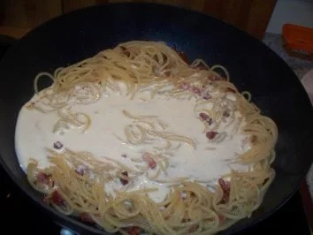 Spagetthi Carbonara - Rezept - Bild Nr. 6