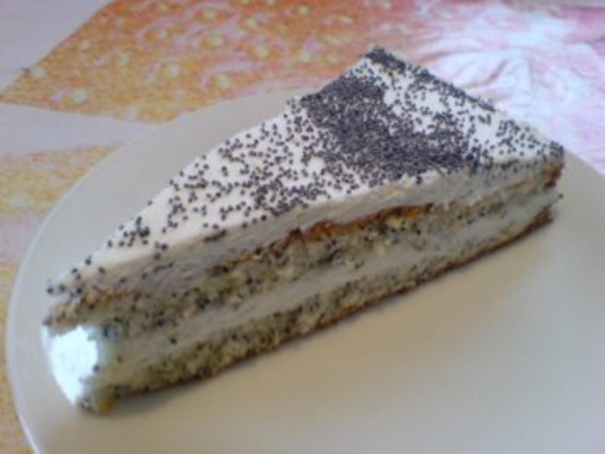 Mohn-Marzipan-Torte - Rezept - Bild Nr. 16