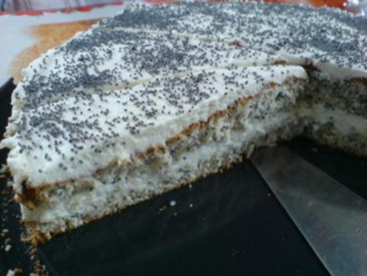 Mohn-Marzipan-Torte - Rezept - Bild Nr. 17