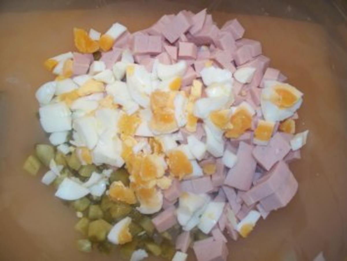 Kartoffelsalat mit Mayonnaise (Preußischer Kartoffelsalat) - Rezept - Bild Nr. 3