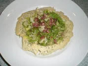 Endivchensalat im Parmesankörbchen - Rezept