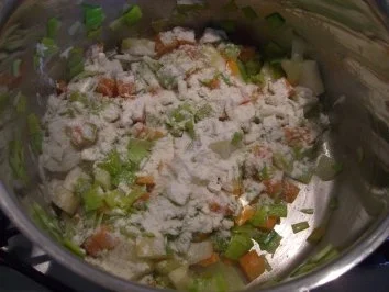 Fränkische Wein-Gemüsesuppe mit Zimtcroutons - Rezept - Bild Nr. 4