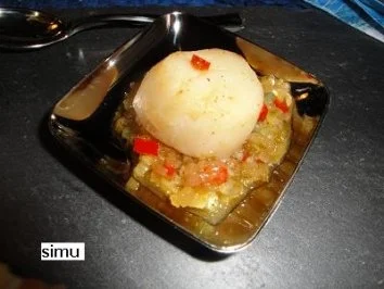 Rezept: Jakobsmuscheln mit Pickles Jakobsmuscheln mit Pickles - Rezept