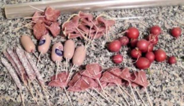 Wurstblumenstrauss &ldquo;Silvester&rdquo; - Rezept - kochbar.de