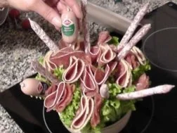 Wurstblumenstrauss "Silvester" - Rezept - Bild Nr. 6