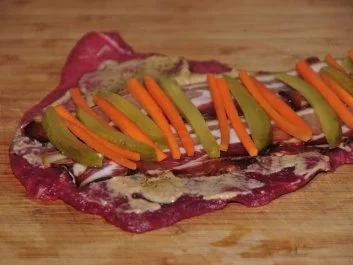 Rindsvögele (Rinderrouladen) - Rezept - Bild Nr. 3