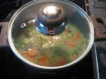 Rezept: Schnelles Hühnerfrikassee für zwei Bild Nr. 17 Schnelles Hühnerfrikassee für zwei - Rezept - Bild Nr. 17