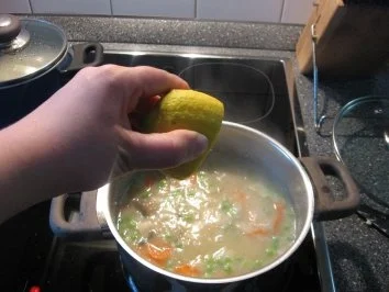 Rezept: Schnelles Hühnerfrikassee für zwei Bild Nr. 18 Schnelles Hühnerfrikassee für zwei - Rezept - Bild Nr. 18