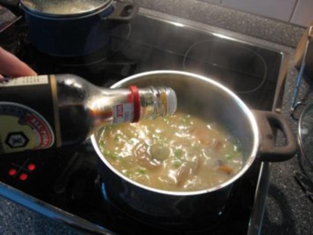 Schnelles Hühnerfrikassee für zwei - Rezept - kochbar.de