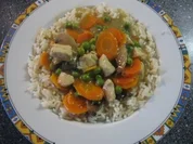 Schnelles Hühnerfrikassee für zwei - Rezept