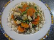 Schnelles Hühnerfrikassee für zwei - Rezept