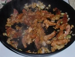 Bunte Gemüse-Nudel-Filetpfanne - Rezept - Bild Nr. 3