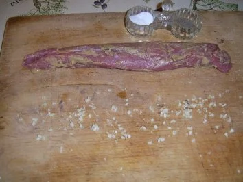 Rezept: Knoblauchlende mit Rosenkohl Bild Nr. 3 Knoblauchlende mit Rosenkohl - Rezept - Bild Nr. 3