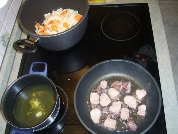 Rezept: Knoblauchlende mit Rosenkohl Bild Nr. 9 Knoblauchlende mit Rosenkohl - Rezept - Bild Nr. 9